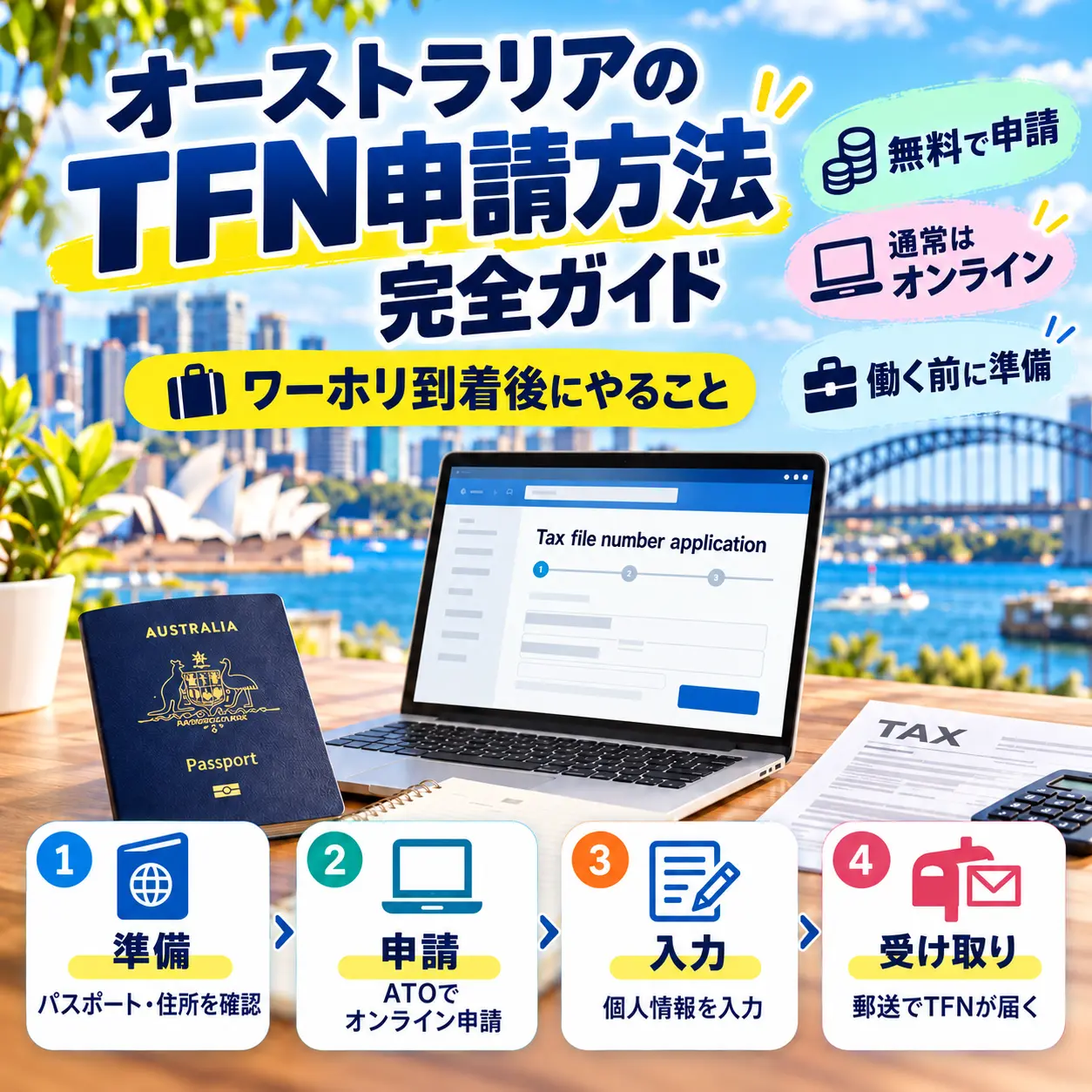 オーストラリアのTFN申請方法完全ガイド